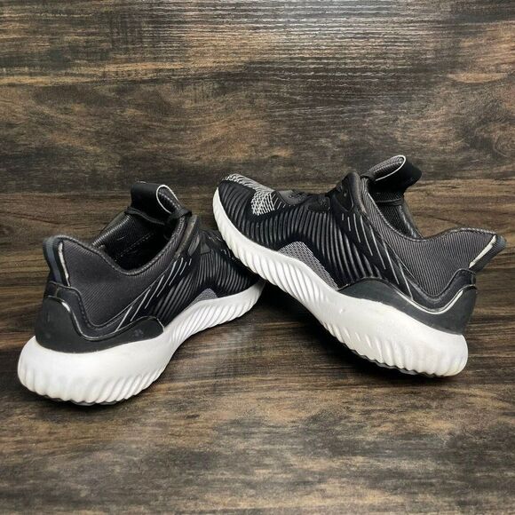 Adidas Alphabounce HPC M Black Grey Running Sneakers Women's Size US 8 BW0330 - Picture 4 of 9